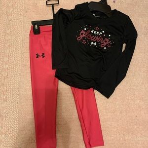 Under Armour workout set